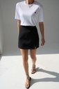 T-SHIRT HEART bianco