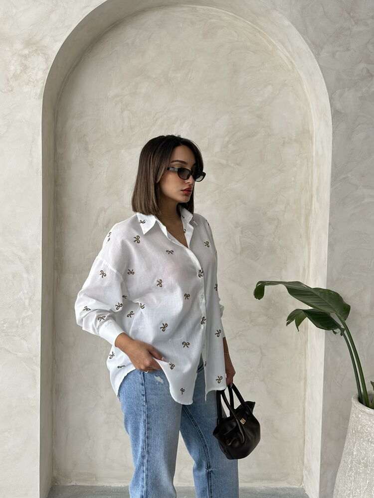 Camicia Bow