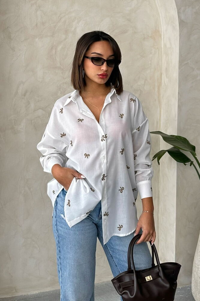 Camicia Bow