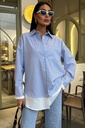 Camicia Over Righe