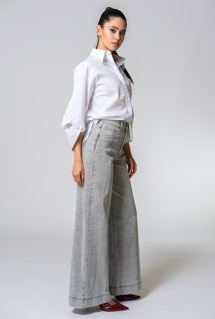 JEANS SABRINA (GRIGIO)