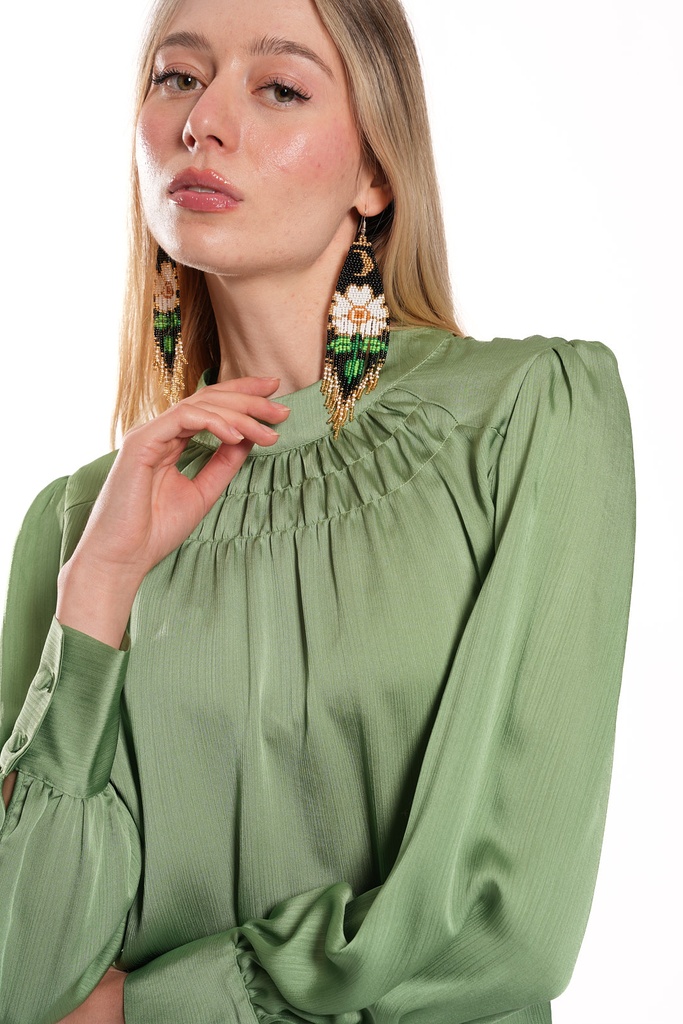  BLUSA ADELINA (VERDE SALVIA)