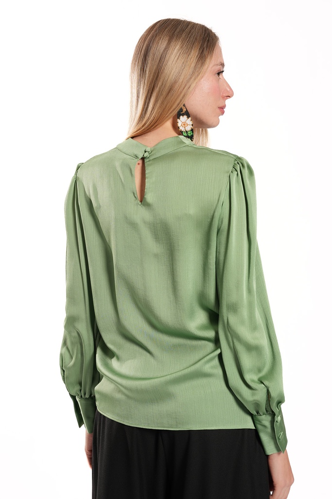  BLUSA ADELINA (VERDE SALVIA)