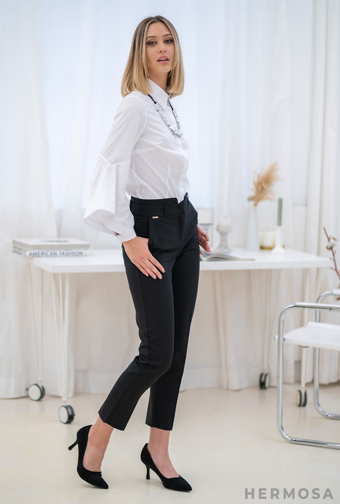 PANTALONI AMICA ANABELA (NERI)