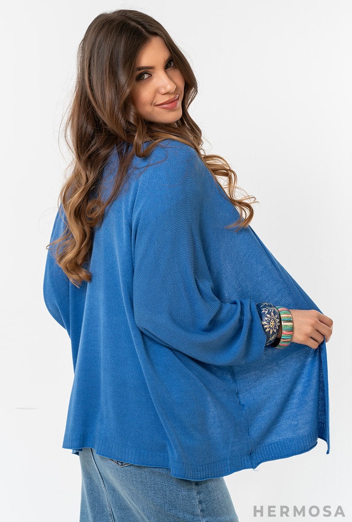 CARDIGAN AMICA LENA 14584 (AZZURRO) 