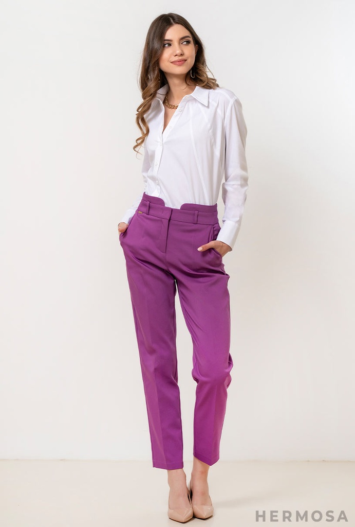 PANTALONI AMICA ANABELA (MAGENTA) 