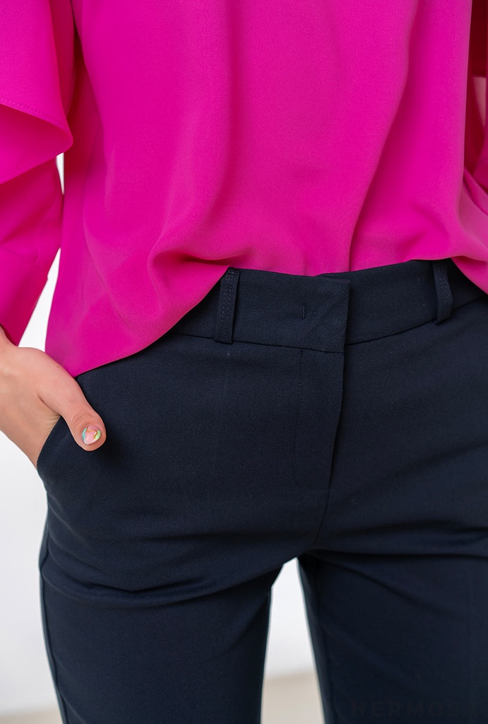 PANTALONI AMICA DARIA (BLU)  