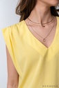 BLUSA AMICA ILIANA (GIALLA) 