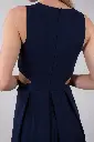 ABITO CUTOUT FIANCHI CON TACHE