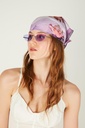 FOULARD LILLA FLOWERS
