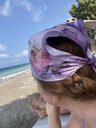 FOULARD LILLA FLOWERS