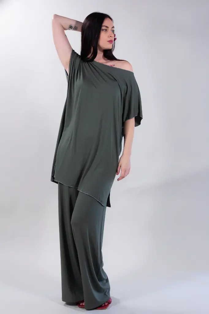 MAGLIA OVER ARGENTEA 95020