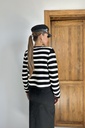 CARDIGAN BLACK&WHITE