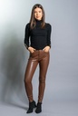 PANTALONI SIMILPELLE MARRONI 44716