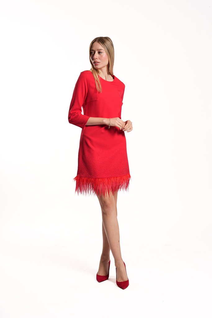 ABITO STELLA (ROSSO) (36/S)