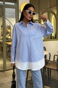 Camicia Over Righe