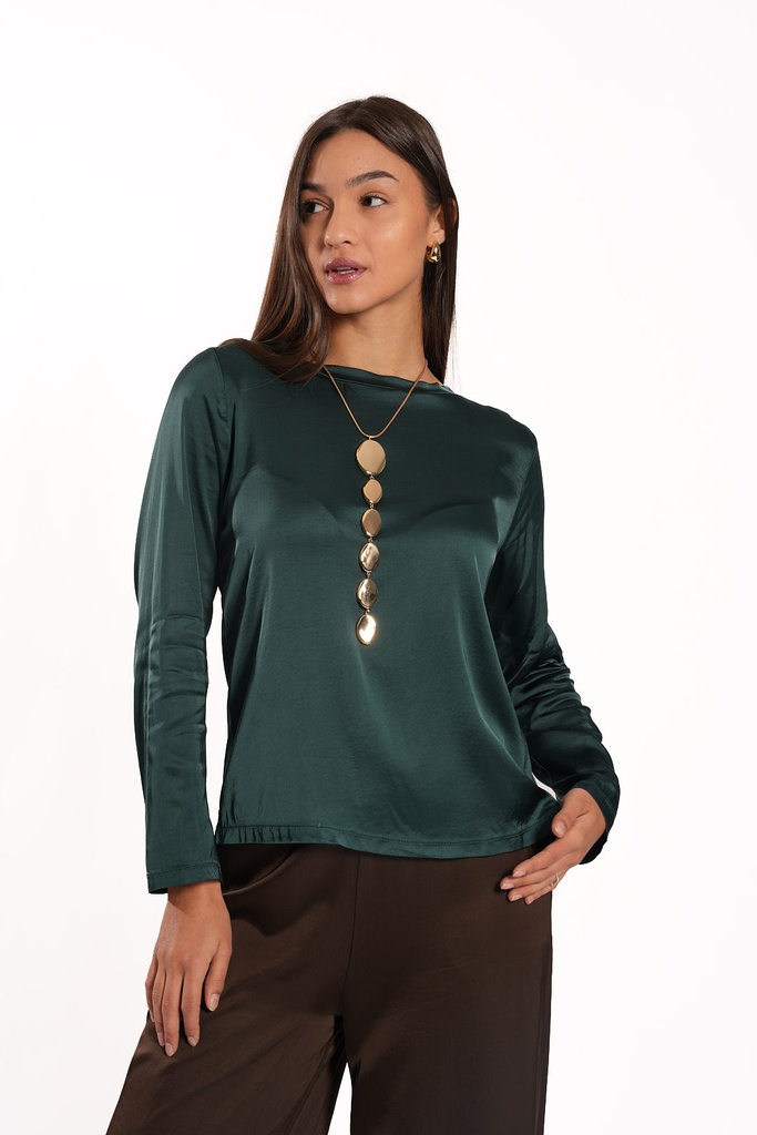 BLUSA RASO ESMERALDA (S/M)