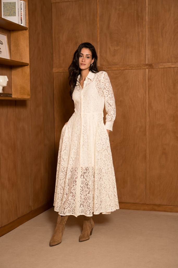 ABITO MIDI LIA (PIZZO) (S)