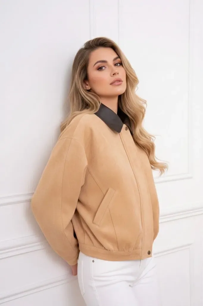 BOMBER SOFI (cammello) (S)