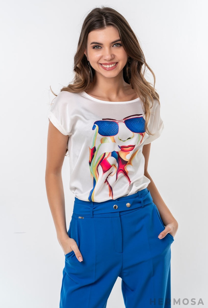 T-SHIRT 33953 (GLASSES) (34/XS)