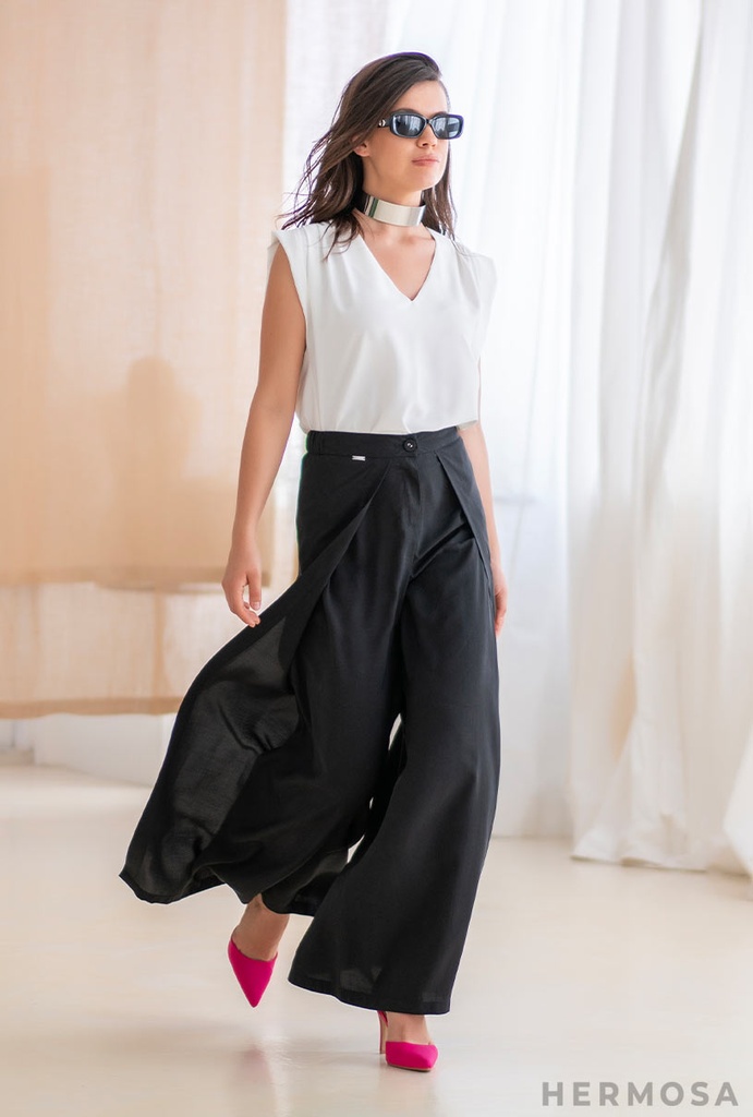 PANTALONI INDIRA (NERI) (34/XS)