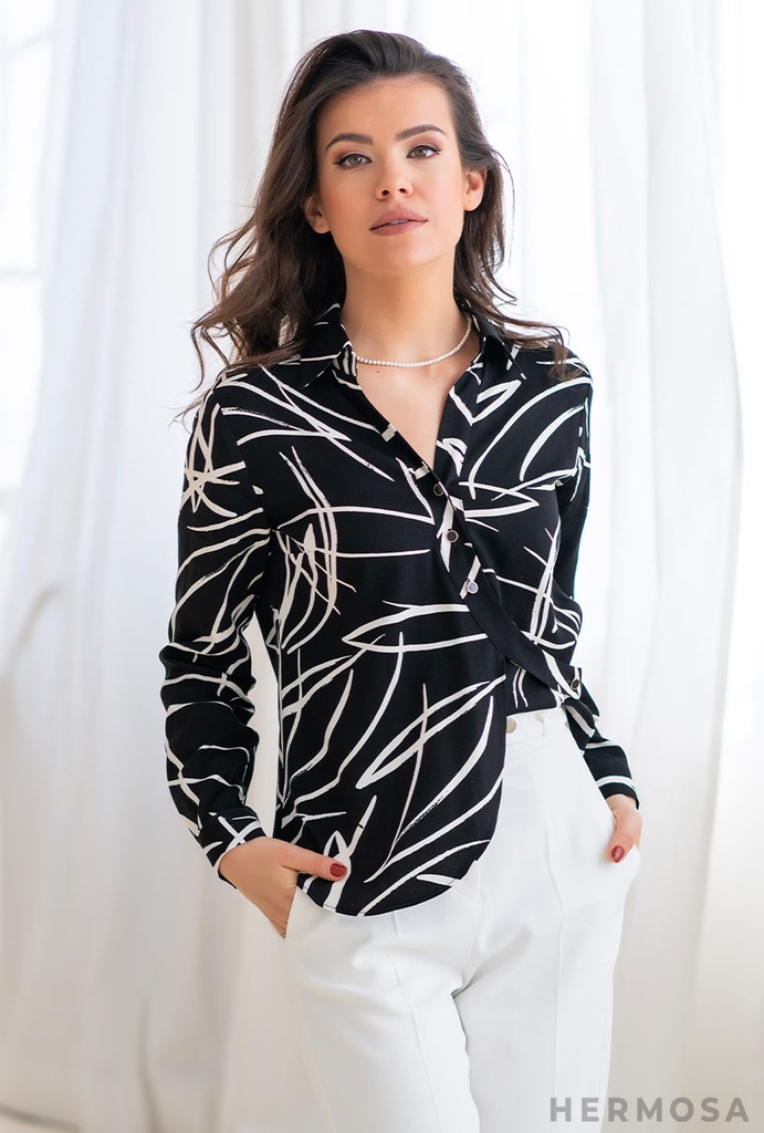 CAMICIA LORIKA (NERO) (36/S, NERO)