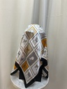 FOULARD VINTAGE HORSES  (base grigia)