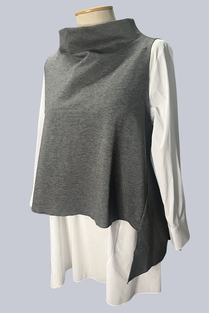 MAGLIA SMANICATO PUNTO MILANO  (S/M)