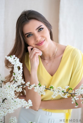 BLUSA ILIANA (GIALLA) 