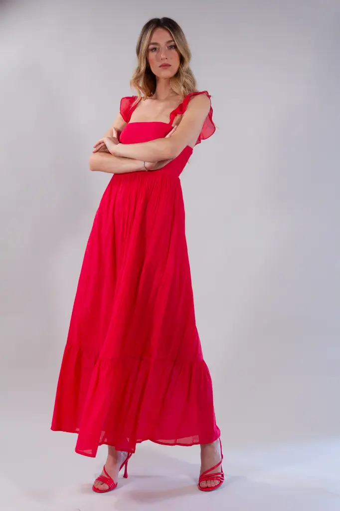 ABITO LUNGO COTONE BALZA