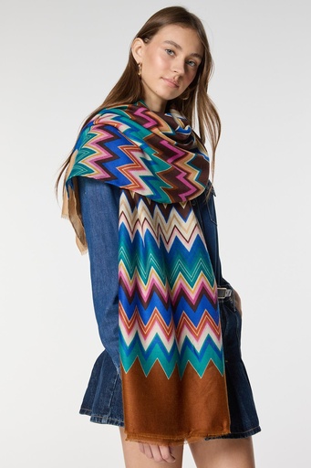 SCIALLE CON MOTIVO MISSONI