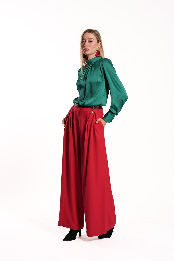 PANTALONI PALAZZO SARA (ROSSI)