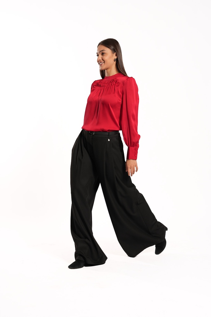 PANTALONI PALAZZO SARA (NERI)