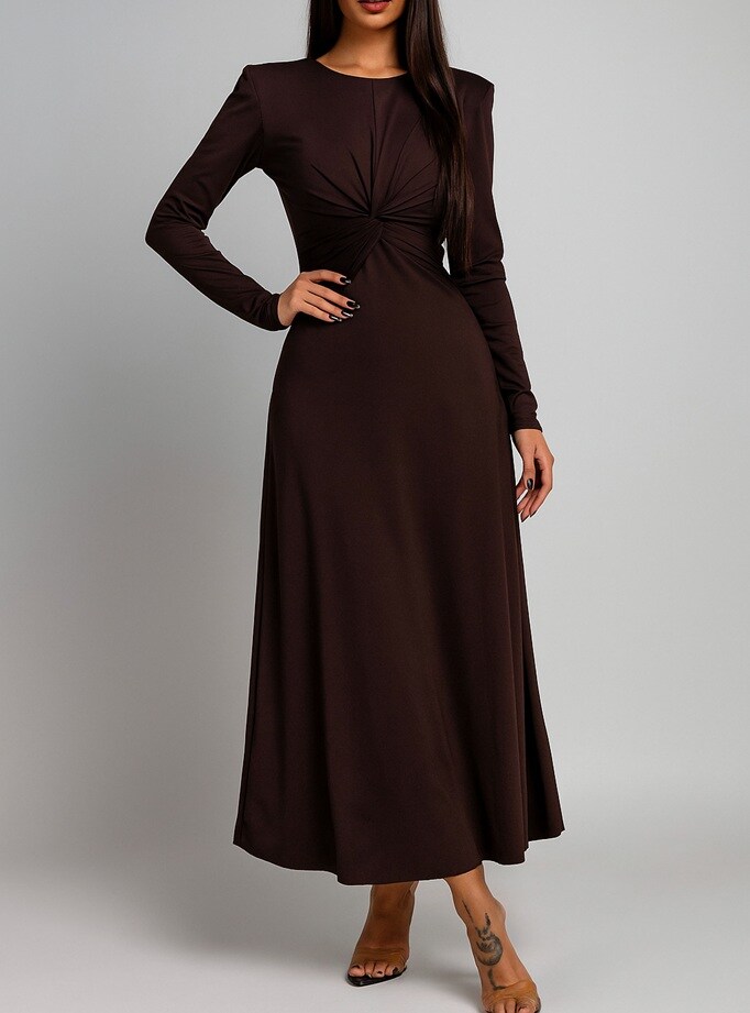 ABITO LUNGO ELASTICIZZATO MINA